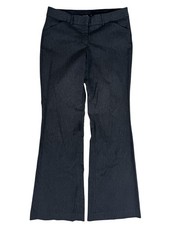 Express Editor Charcoal Wash Mid-Rise Bootcut Dress Pants Women's Size 6R