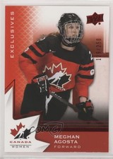2020 Upper Deck Team Canada Juniors Women's WC Exclusives /250 Meghan Agosta z6b