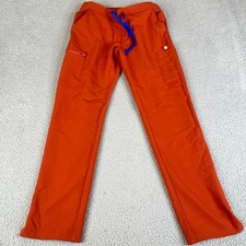 FIGS Scrub Pants Womens S Burnt Orange Technical Collection Yola TW2000R