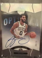 JAYSON TATUM Diamond Auto /10 2021-22 Panini Eminence RARE