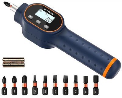Digital Torque Screwdriver 7.08 70.8 in-lbs/0.8 8 Nm, Adjustable Screwdriver
