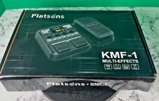 Professional KMF-1 Guitar Effects Pedal: 18 Amp Models, Tuner & Looper Included
