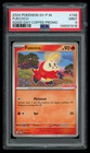 PSA 9 MINT Pokemon Indonesian Fuecoco 146/SV-P Good Day Coffee Promo