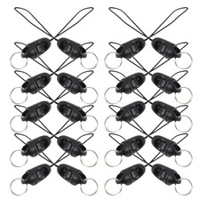 100 Pcs Phone Lanyard Keychain Strap Cords with Detachable Buckle