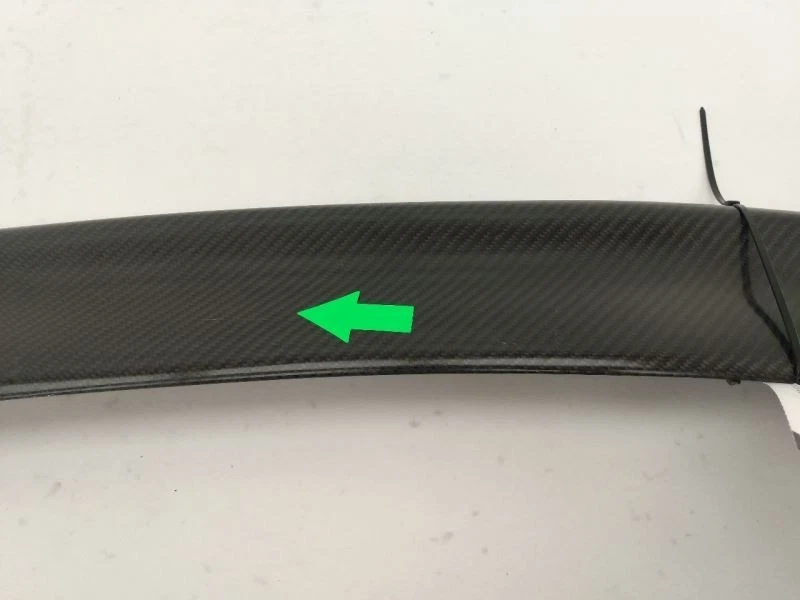 Alerón trasero de fibra de carbono para Volkswagen GTI GOLF MK6 2010-2014  Foto 4 de 4