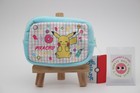 Pokemon Pikachu Carrying Case Pouch - Blue for New Nintendo 3DS XL Japan New!