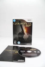 Refurbished Nintendo Wii James Bond 007 GoldenEye Complete CIB Excellent Mint