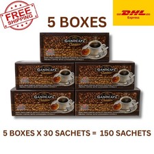 5 x Gano Excel Classic Cafe Coffee Ganoderma Lucidum 30sch-In 1Box FREE SHIPPING