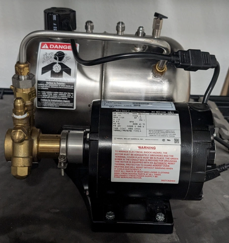 McCann E400397 Big Mac Carbonator Soda Fountain Pump - Image 3 of 4