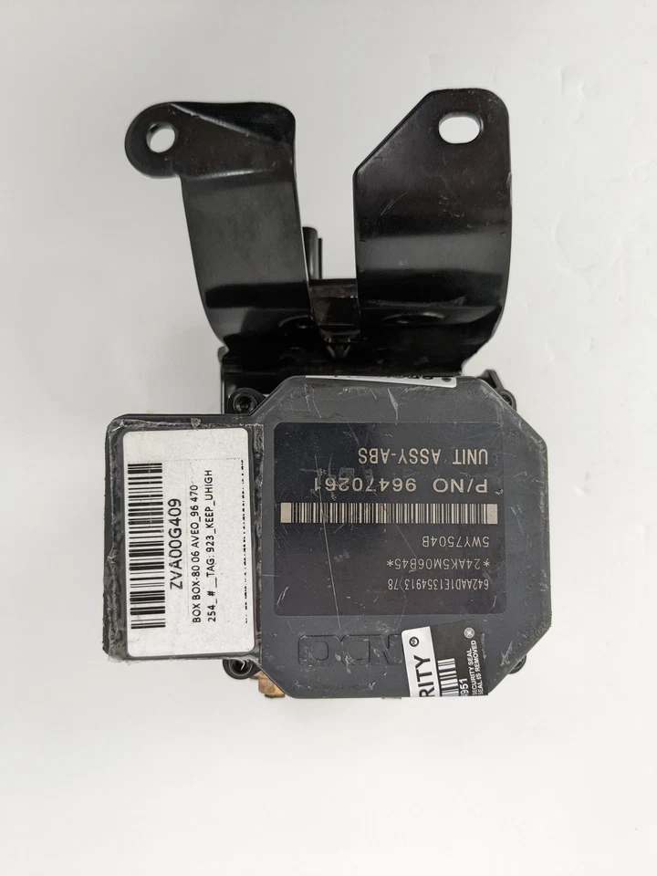 2004-2008 Chevrolet Aveo Pontiac Wave ABS Anti-Lock Brake Pump Control Module Foto 4 de 4