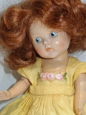 1949-50 Vintage Vogue Hard Plastic Painted Eye Ginny Judy Doll