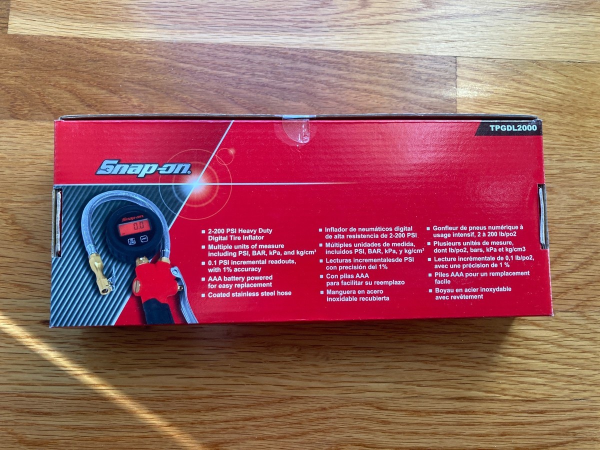 Snap-on TPGDL2000 デジタルタイヤインフレーター 新品未使用 Snap On - TPGDL2000 - KB Tools
