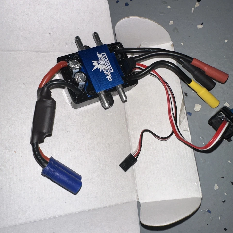 Dynamite 120A BL Brushless Radio Control Marine ESC 2-6S DYNM3875 HH - Image 4 of 4