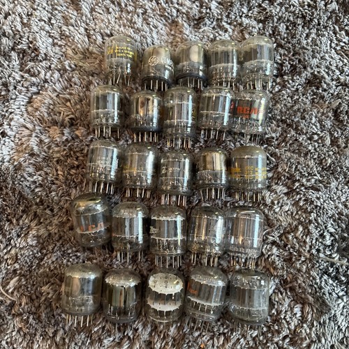 2642 Lot Of 25 6U10 Vacuum Tubes