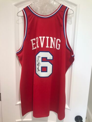 Julius ""Dr. J"" Erving signiertes 76er Sixers authentisches Trikot (Steiner) 🙂 - Bild 2 von 6