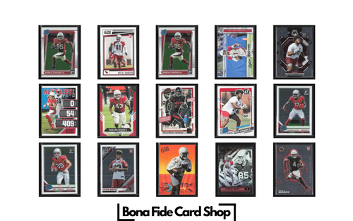 Arizona Cardinals lotto 100 carte tutte Esordienti Prizm inserti paralleli acetato - Foto 6 di 7