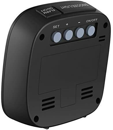 New Precision Alarm Clock Black One Size Style Name Alarm Clock Pr Fast Shippin - Picture 5 of 12