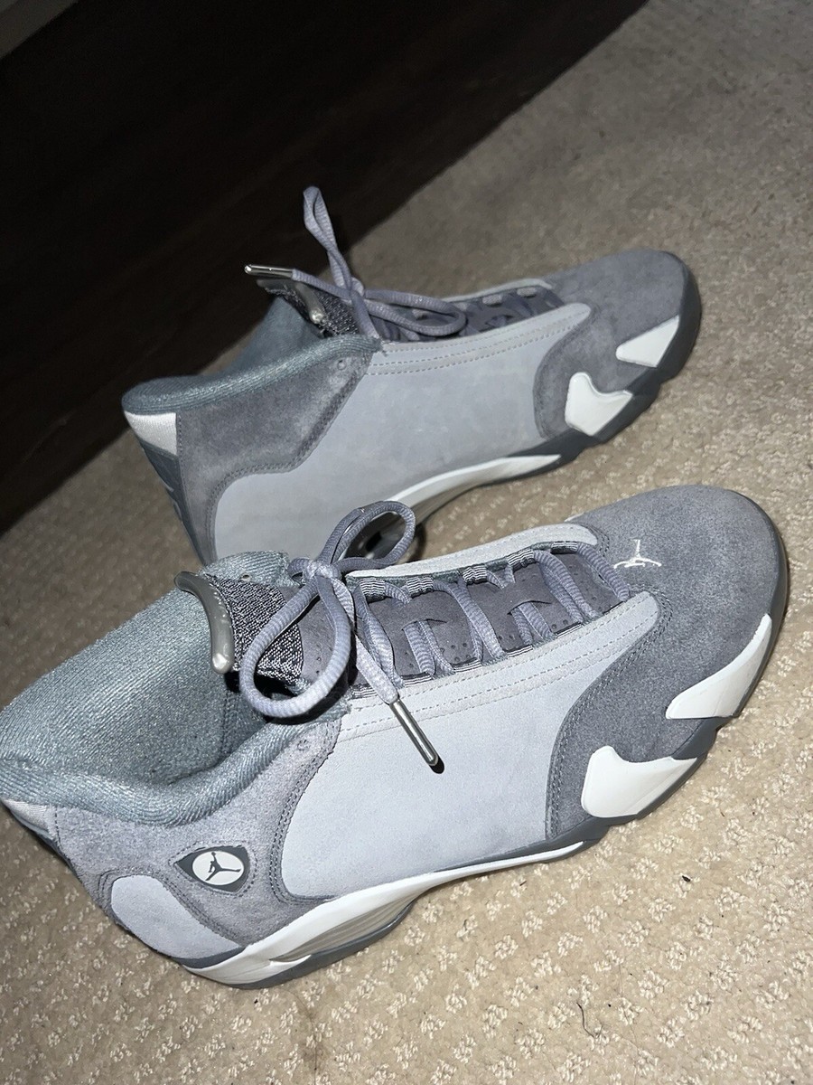 Size 9.5 - Air Jordan 14 Retro Flint Grey | eBay