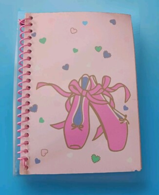 Cute Small VINTAGE 1994 SANRIO PETITE PLIE NOTEBOOK RARE HTF 3.5''X5'' 66 pgs F/B