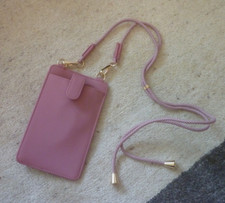 Borsa cellulare borsa a tracolla borsa a tracolla nuova circa 18 x 11 cm due scomparti