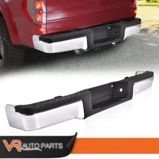 Fit For 09-14 Ford F150 w/o sensor holes Complete Rear Steel Bumper Assembly 