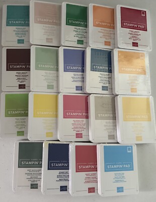 Stampin' Up!  Classic Ink Pad - ''RETIRED''   **YOU CHOOSE COLOR**   NEW SEALED!