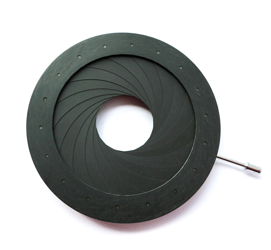 Adjustable Iris Diaphragm Aperture Condensor Module Camera Lens Adapter