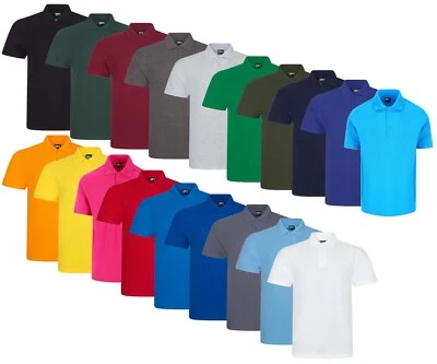 Pro RTX Polo En Pique Polycoton Manches Courtes Col XS-8XL - Photo 1/2