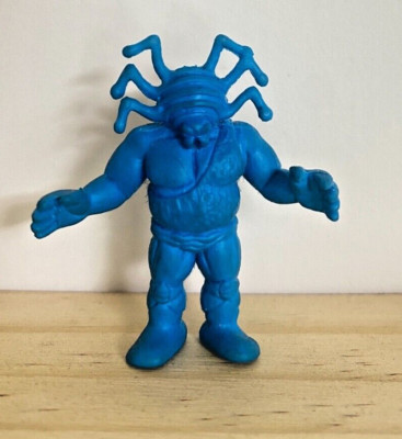 80's M.U.S.C.L.E. Men Kumonoko Chirasu Kinkeshi Kinnikuman Figure Eraser Blue