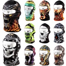 Outdoor Thin Cycling Motorcycle Skull Cap Balaclava Full Face Mask Windproof