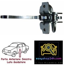 TIRANTE ARRESTO PORTA ANTERIORE SX PER FIAT BRAVO BRAVA BLOCCO MOLLA SPORTELLO