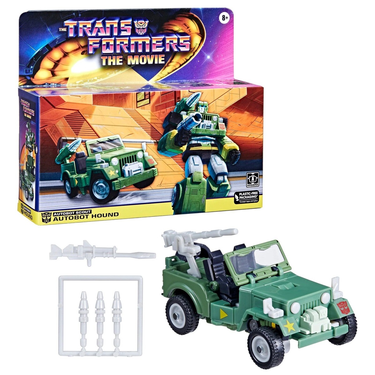 トランスフォーマー ハウンド　Autobot scout Transformers Hound Scout Retro Action Figure Autobot