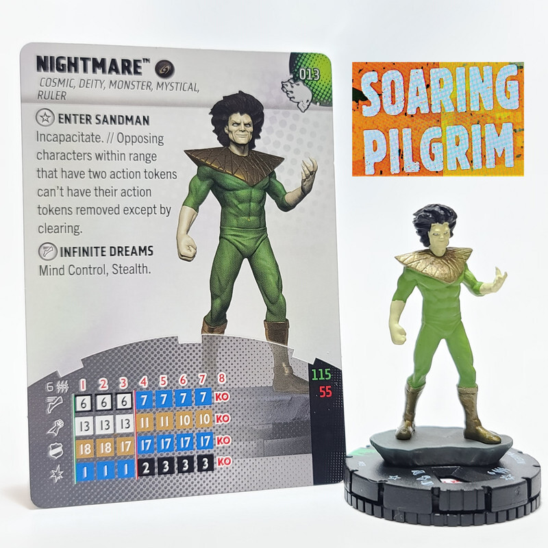 Marvel Heroclix NIGHTMARE - 013 - UNCOMMON Wheels of Vengeance | eBay