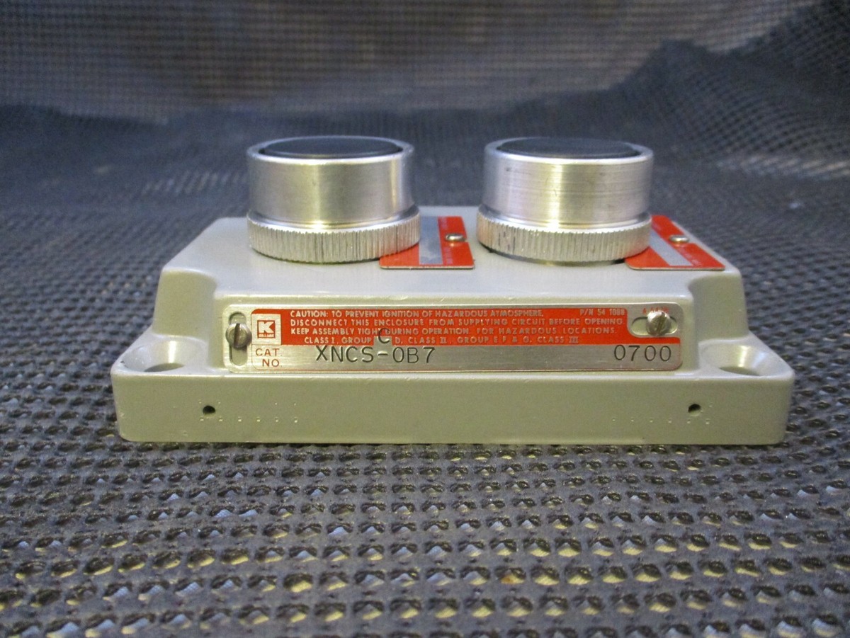 KILLARK XNCS-0B7 DOUBLE BLACK PUSHBUTTON COVER | eBay