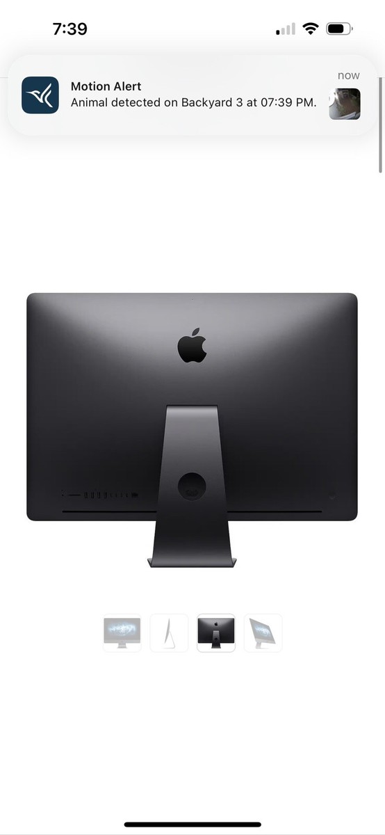 Apple 27-inch iMac Pro A1862 3.2 GHz 8 Core Xeon W, 128 GB Apple 27-inch iMac Pro A1862 3.2 GHz 8 Core Xeon W, 128 GB