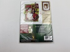 debbie mumm holiday noel snowman punch needle kit Christmas Gift Beginner