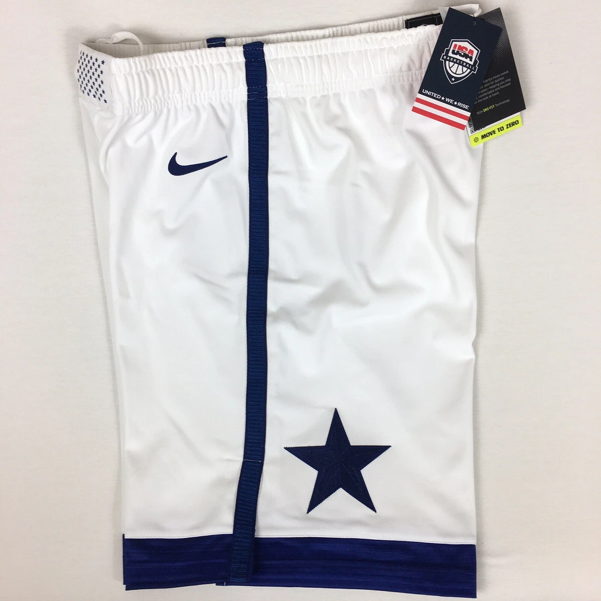 Presentador Sin aliento estómago Nike NBA Team USA 2021 Olympics Basketball Shorts Size 38 L CT6627-100 |  eBay