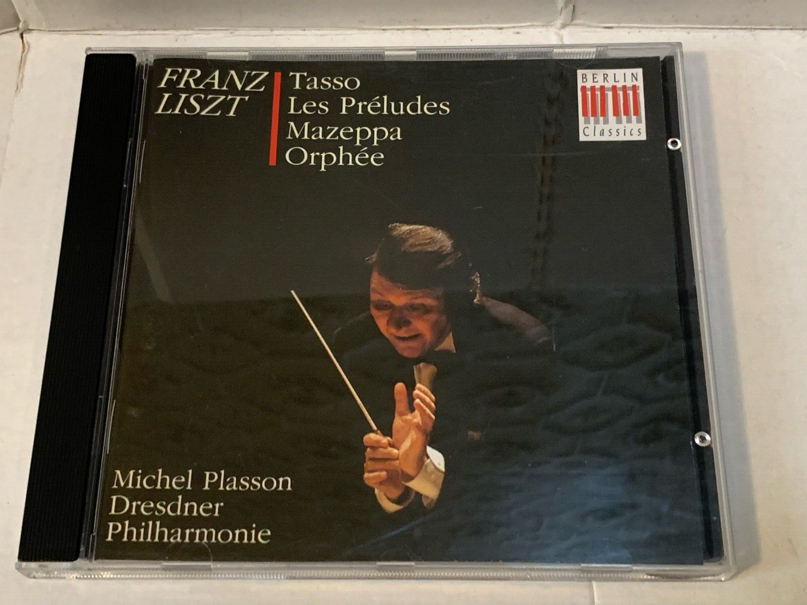 FRANZ LISZT - TASSO / MAZEPPA / ORPHEE - PLASSON - DRESDNER PHILHARMONIE - CD