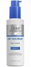 Dove DermaSeries Replenish Dry Skin Relief Face Cream  Fragrance Free  4.8oz