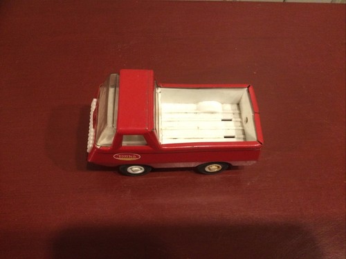 Vintage Tonka Mini Blue Econoline Wrecker And Red Econoline Truck 1970’s 5”. - Bild 10 von 15