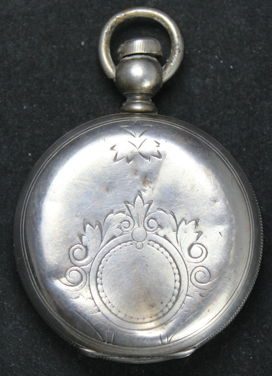 1881 Elgin Grade 81 18s 13j Pocket Watch w/ Sterling Hunter Case