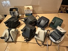 Polaroid Instant Cameras Lot Of 8 Analogue Film 600 Sx70 Untested
