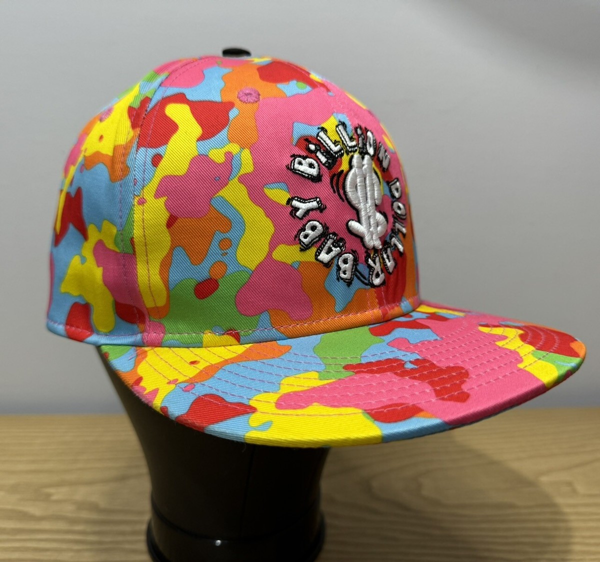 Billion Dollar Baby Snap Back Hat DaBaby Multi-Color Super Ball