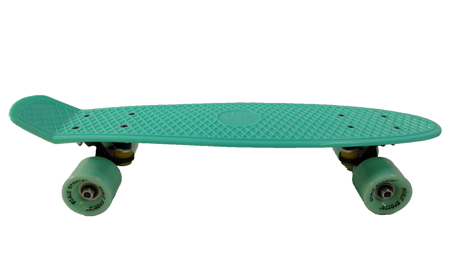 Plastic Mini Retro Style Cruiser For Kids, Turquoise
