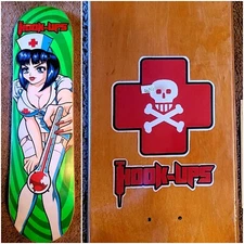 Hook Ups Skateboard Deck Vintage "2001"