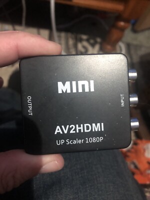 Mini Av2HDMI Converter For CRT Tvs 