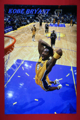 Kobe Bryant L.A. Lakers Dunking Utah Jazz Malone O'neal Sports