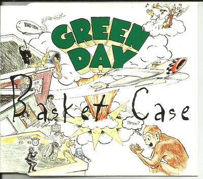 GREEN DAY Basket Case w/ 3 RARE LIVE TRX Europe CD single SEALED USA seller 1994