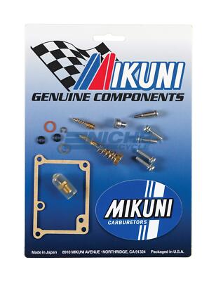 Genuine Mikuni OEM Carburetor Rebuild Kit for Yamaha RT100 MK-VM22