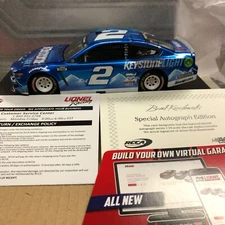 Brad Keselowski #2 Keystone Light  2021 Mustang *AUTOGRAPHED*  Liquid Color # 41